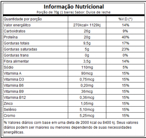 ProtoBar Havanna 70g - Nutrata - Image 2