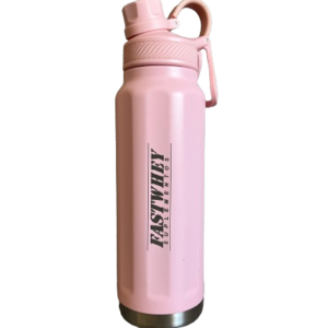 Garrafa Térmica FastWhey Rosa 960ml Dupla camada Aço Inox